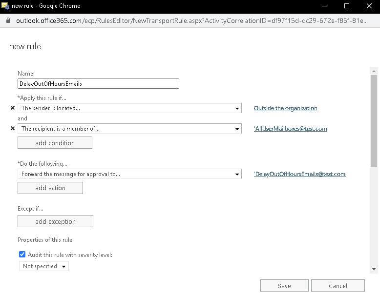 DelayOutOfHoursEmails Flow installation picture 2