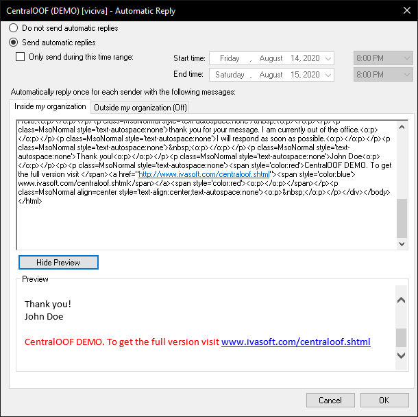  CentrallOOF demo picture 1