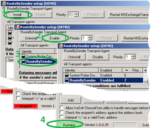 Exchange Route By Sender installation picture 2